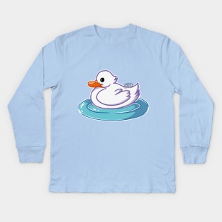 A Duck Kids Long Sleeve T-Shirt